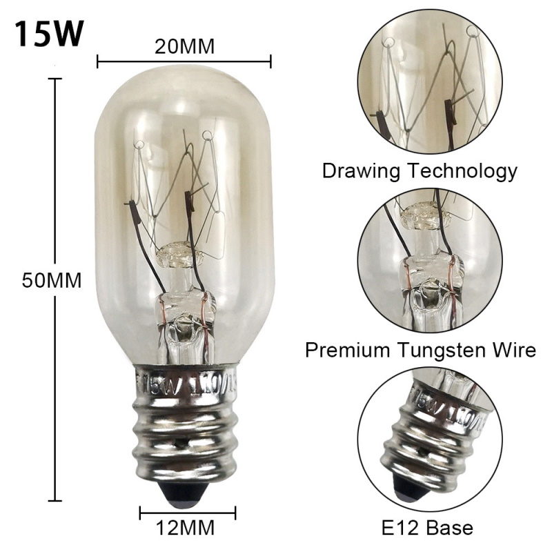 Appliance Bulb for Sewing Machine Refrigerator Microwave