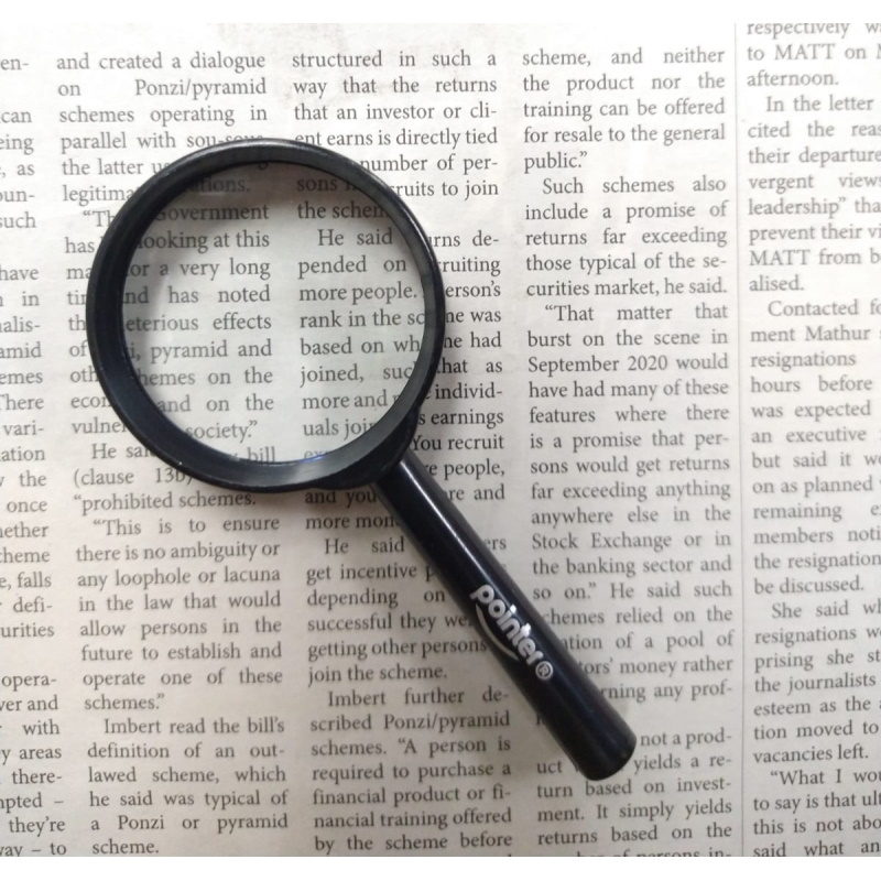 Magnifying Glass Pointer