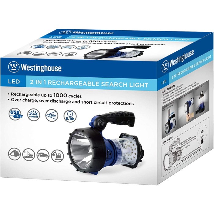 Westinghouse LED Rechargeable Search Light and Lantern