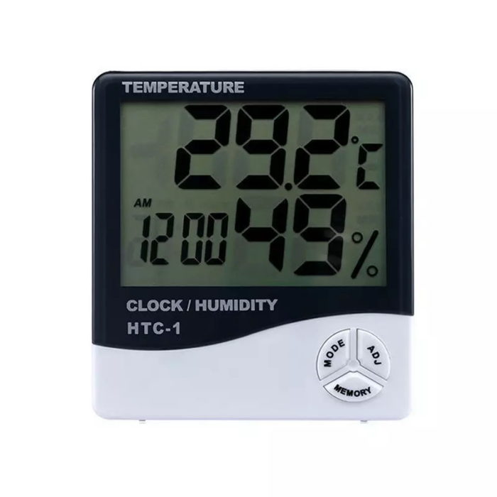 Digital Timer Thermometer Hygrometer Reading