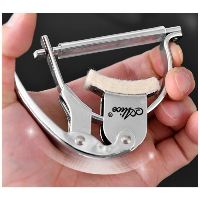 Alice guitar capo fits hand