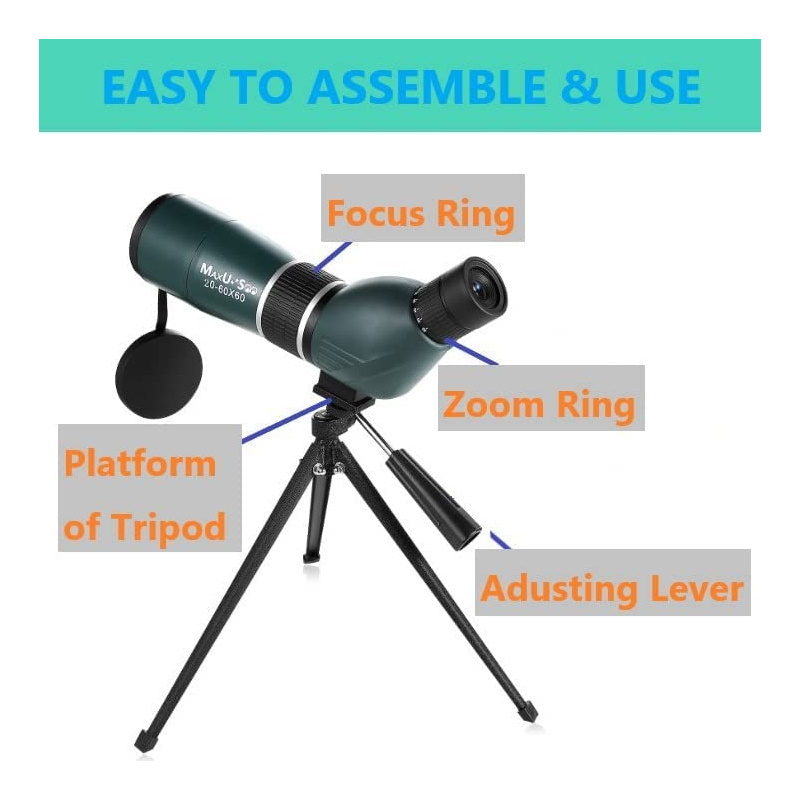 Spotting Scope Telescope with Tripod