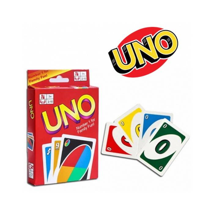 Classic Uno Cards Family Games Card Game