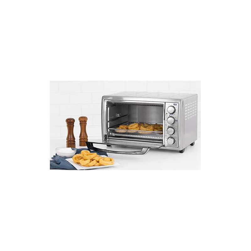 Black and Decker Air Fryer Toaster Oven with Rotisserie TO4315SSQ