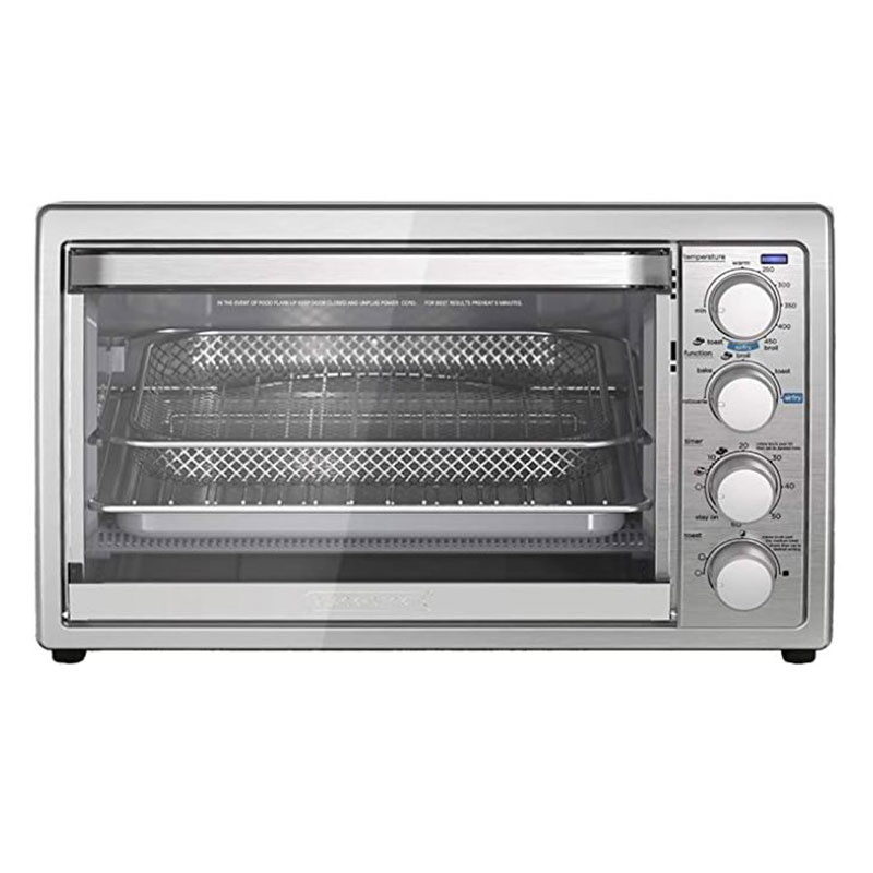 Black and Decker Air Fryer Toaster Oven with Rotisserie TO4315SSQ