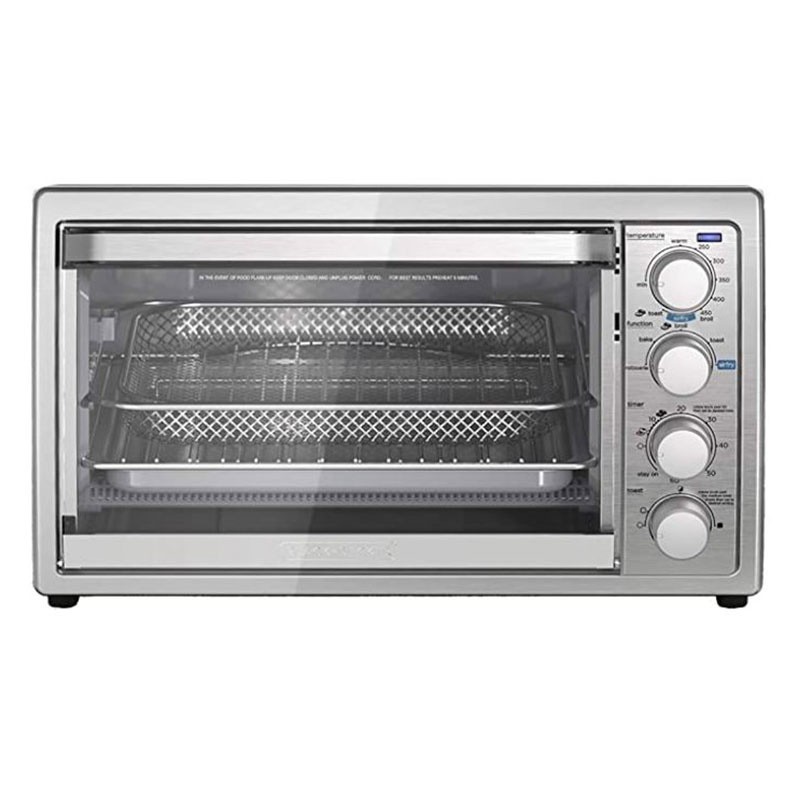 BLACK + DECKER Air Fryer Toaster Oven with Rotisserie