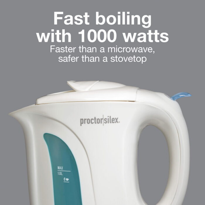 Proctor Silex Electric Kettle 1 Liter electric water kettle