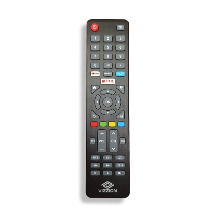 Vizzion Smart TV Remote Control Replacement