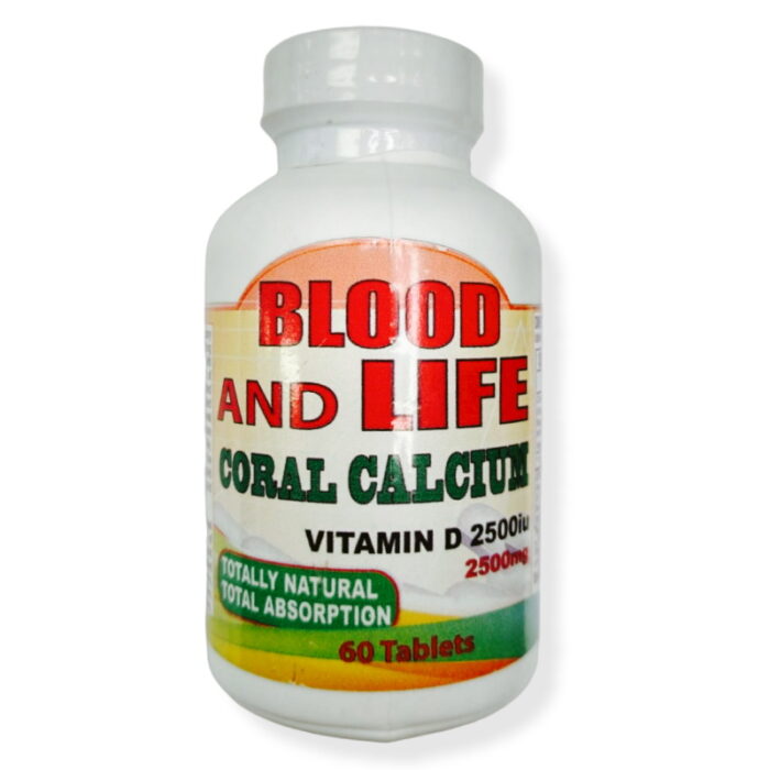 blood and life coral calcium vitamin d 2500iu