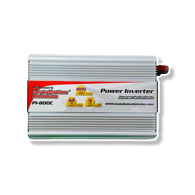 pipeman installation solution power inverter 800w 12v 5vport