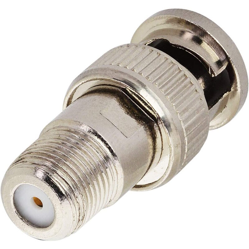 BNC to COAX Adapter F-Type Connector female coaxial end