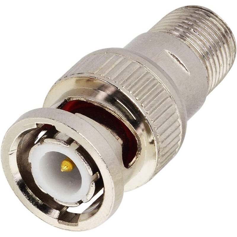 BNC to COAX Adapter F-Type Connector female coaxial end