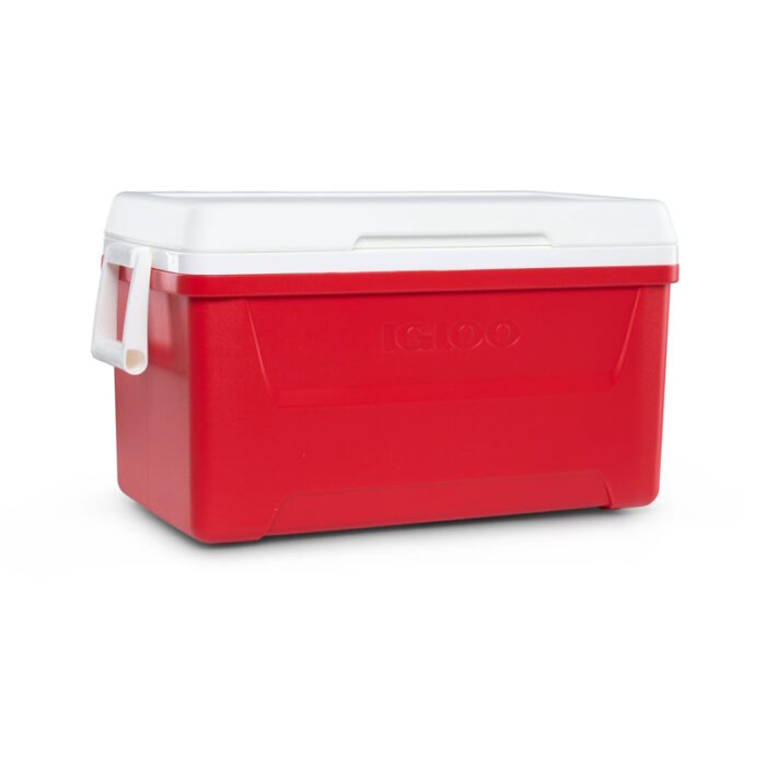 IGLOO Cooler Laguna 48 48QT 45L Ice Chest Cooler red