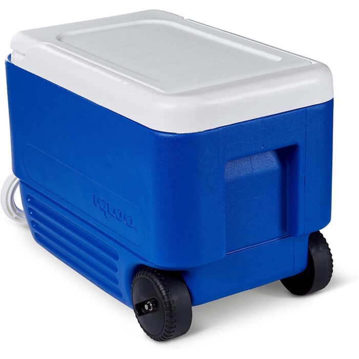 IGLOO Cooler On Wheels Wheelie Cooler 38qt