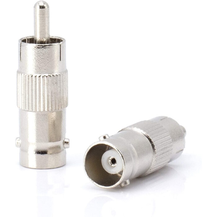 BNC Female to RCA Male Connector, Adapter, Coupler, and Converter