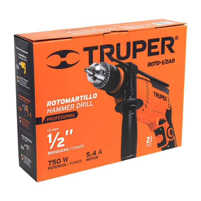 Truper Hammer Drill 750W 14658 13mm