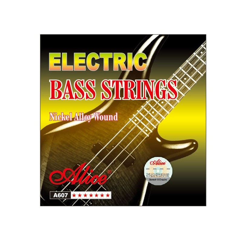 Alice A607 Steel Core Nickel Alloy Wound Electric Bass 4 String Bass Guitar String