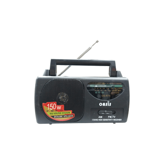 OASIS FM AM 3 BAND PORTABLE RADIO