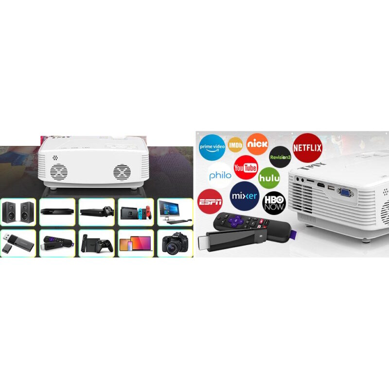 TMY Indoor or Outdoor Mini Projector - L.C Sawh Enterprises