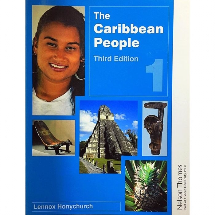 The Caribbean People 3rd Third Edition book 1 - blue
