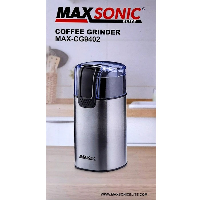 maxsonic coffee grinder max-cg9402