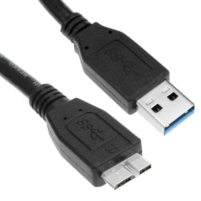 External Hard Drive Cable USB 3 ft USB 3.0 for Expansion laptop High Speed A Micro B