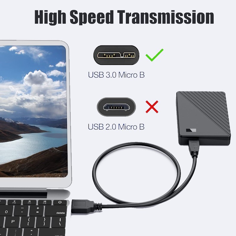Data Charging Cord Cable, Usb C Cable Hard Drives