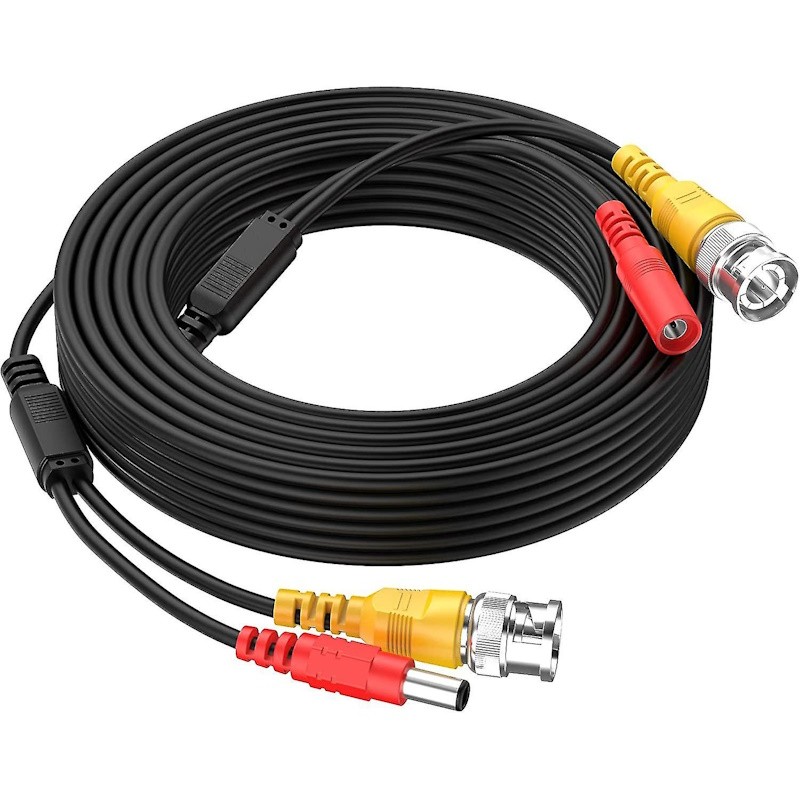 BNC Extension Security Wire Cord for CCTV Surveillance DVR System Installation