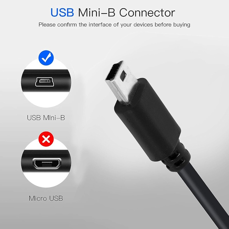 Mini USB OTG Cable USB A Female to Mini USB B 5 Pin Male Adapter Cable