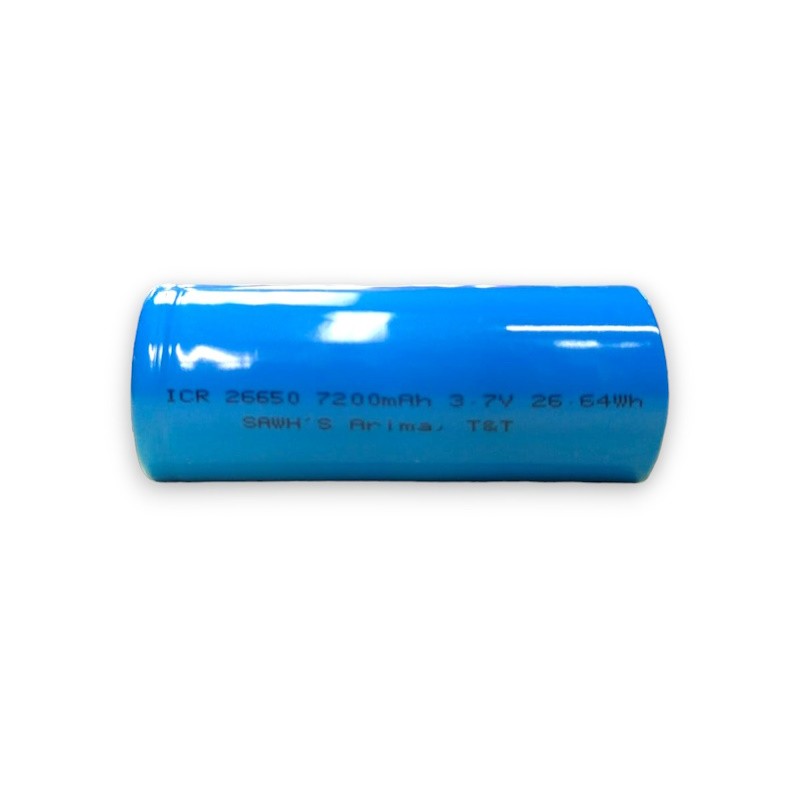li-ion 26650 battery rechargeable