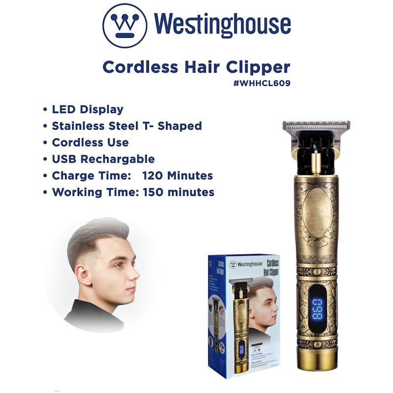 Westinghouse Cordless hair Clipper WHHCL609