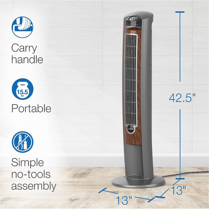 lasko oscillating tower fan