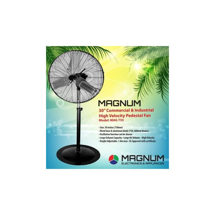 magnum standing industrial fan high velocity