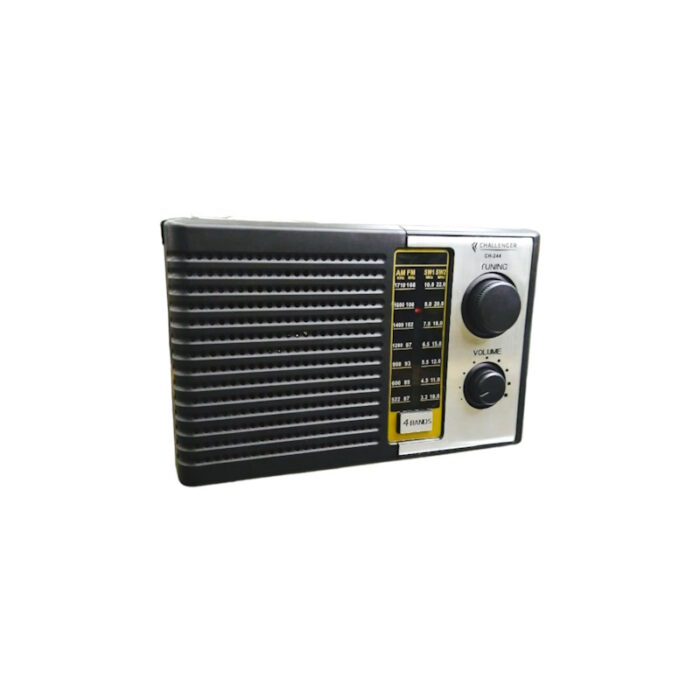 Challenger Small Portable FM Radio with Earphones
