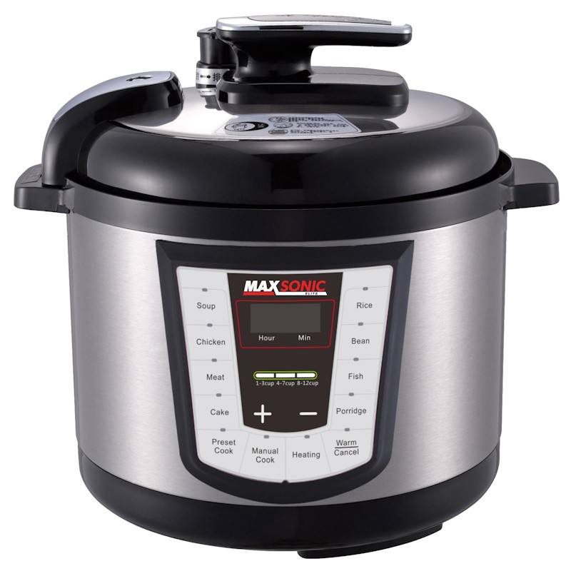 Maxsonic electric pressure cooker MAX-EP6L 6-liters