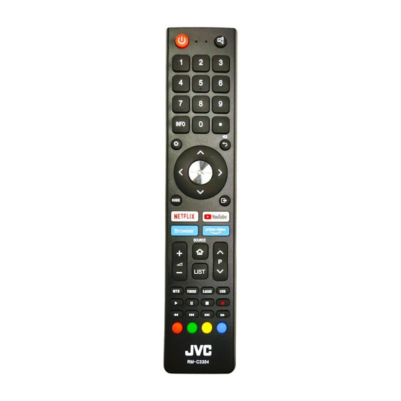 JVC TV Remote Control Replacement for Android TVs