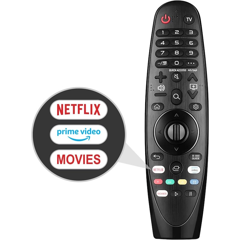 LG TV remote control magic