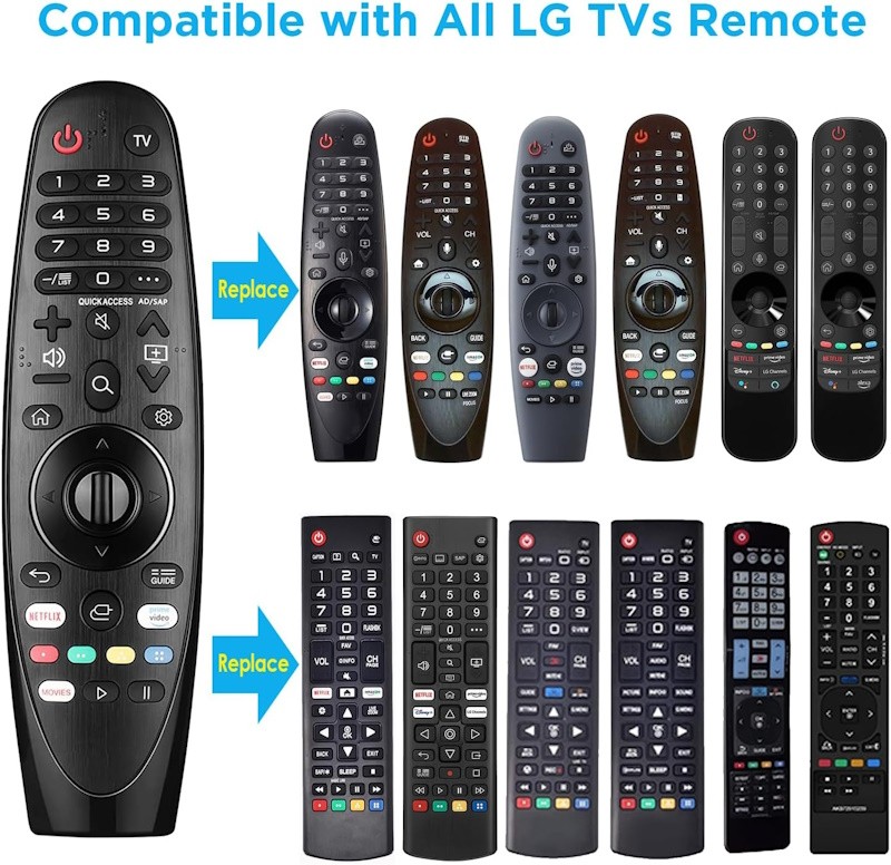 lg magic smart remote compatibility replacement universal