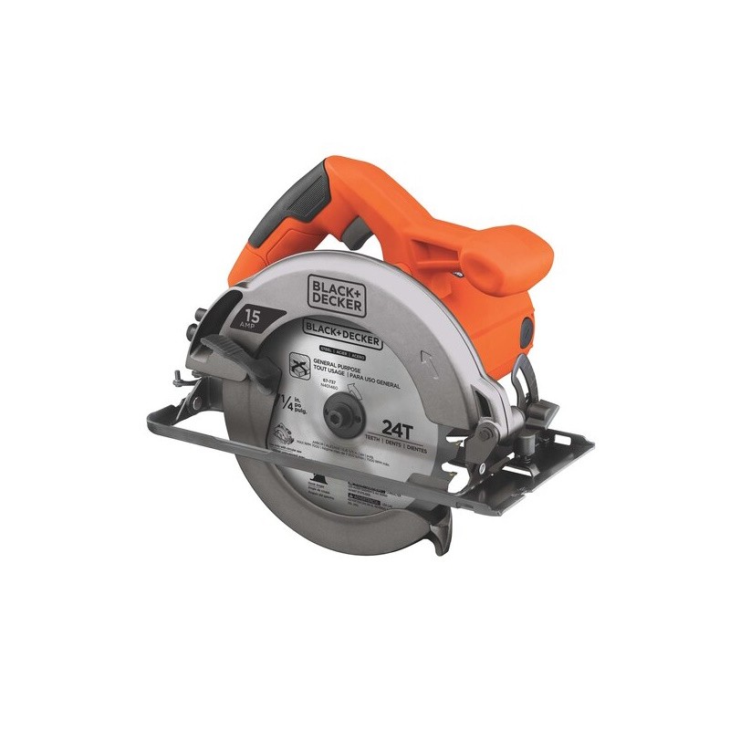 Black Decker Circular Saw Corded with Laser Light Guide 13 Amp