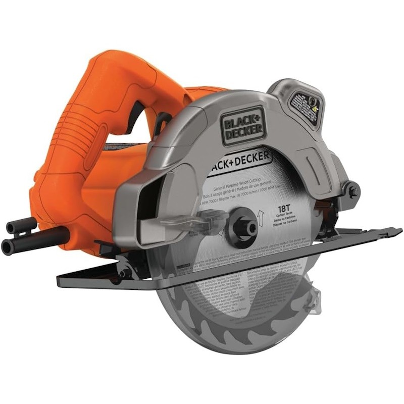 Black Decker Circular Saw Electric Corded with Laser Guide 13 Amp