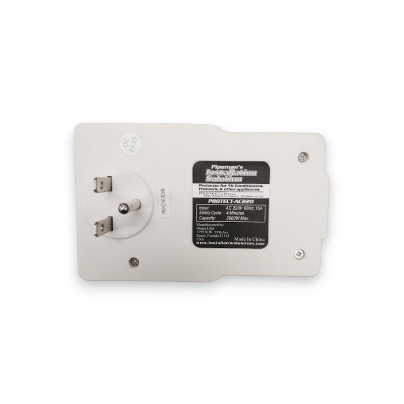 voltage protector for air conditioner pipeman's installation solution