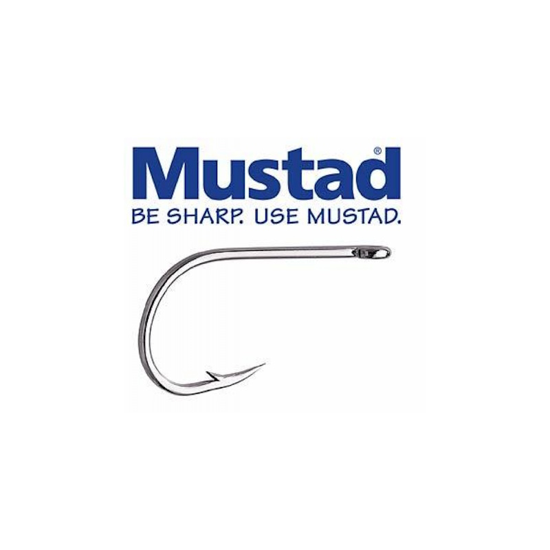 Mustad Fish Hook Round Bent Sea Hook 2335 Size