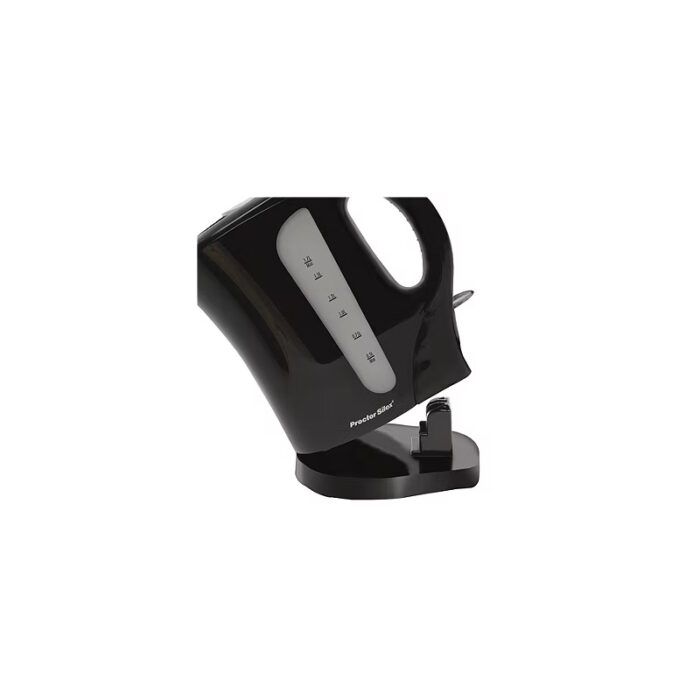 proctor silex 1.7 liter electric kettle cordless
