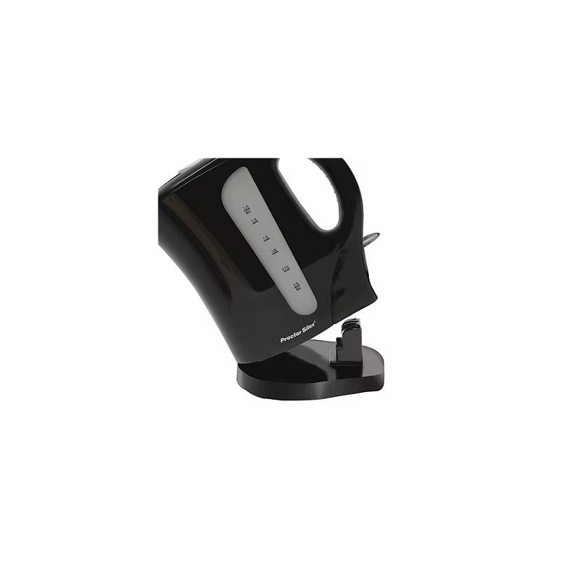 proctor silex 1.7 liter electric kettle cordless
