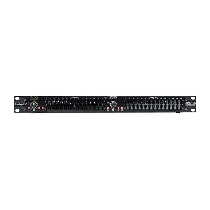 Audiopipe Dual Channel Graphic Equalizers 15 Band, AEQ-215XL