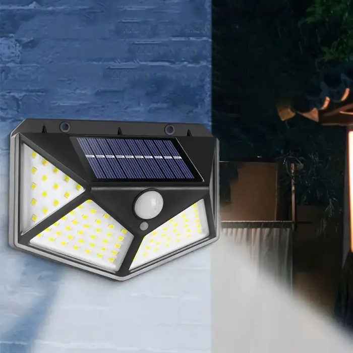 Outdoor LED Solar Wall Light Motion Sensor