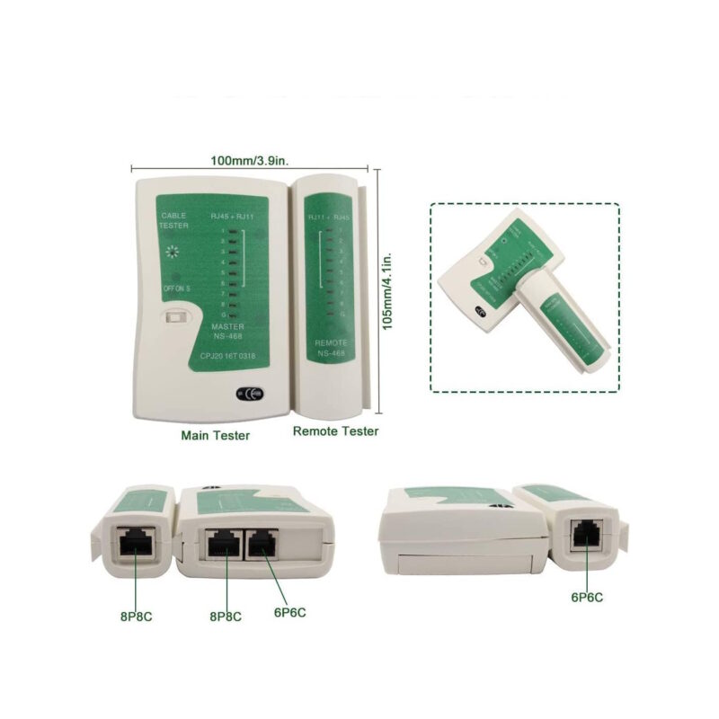 Ethernet RJ45 Network Cable Tester - L.C Sawh Enterprises Ltd