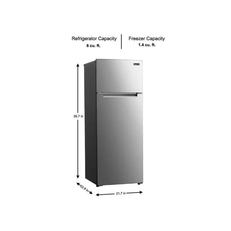 magic chef small refrigerator dimensions