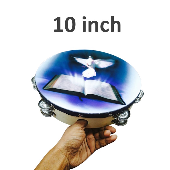 tambourine round 10 inch atm-dov-10
