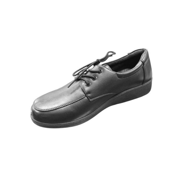 closed toe work shoes women black ladies footwear female